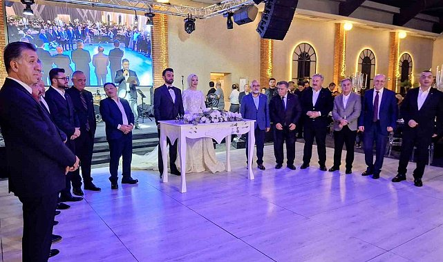 Kayseri protokolü, Ejder ve Dağ ailelerinin mutlu gününde buluştu