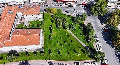 Kayseri'de çim biçme ve çevre düzenleme seferberliği