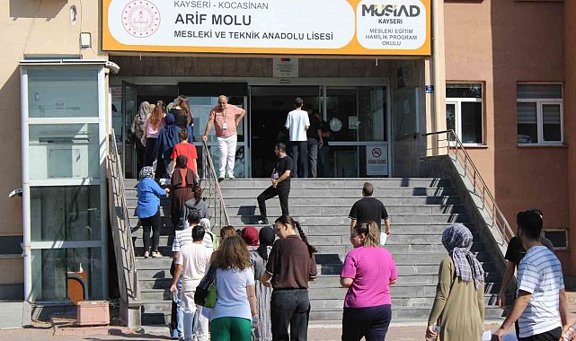 Kayseri'de KPSS heyecanı