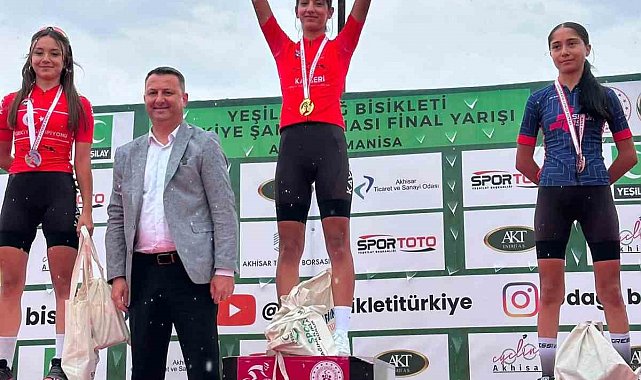 Kayserili Bisikletçiler Türkiye Şampiyonası'na Damga Vurdu