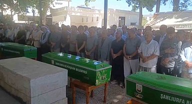 Kazada ölen aynı aileden 4 kişi defnedildi