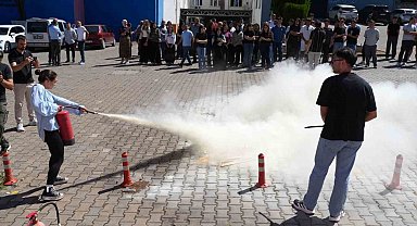 KBÜ Tıp Fakültesinde deprem ve yangın tatbikatı