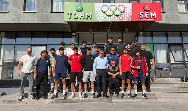 Keçiören Grekoromen Güreş Takımı Kayseri'de kamp yapıyor