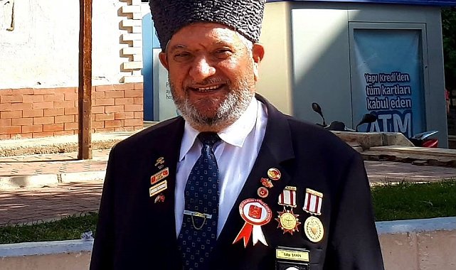 Kıbrıs Gazisi Edip Şahin Erzurum'da ağırlandı