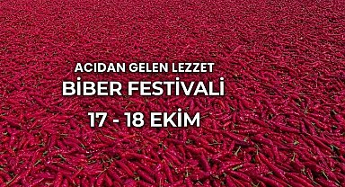 Kilis'te Biber Festivali başlıyor