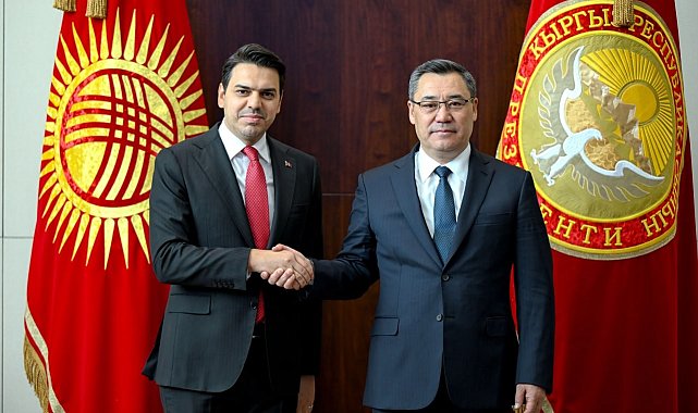 Kırgızistan Cumhurbaşkanı Caparov, TİKA Başkanı Eren'i kabul etti