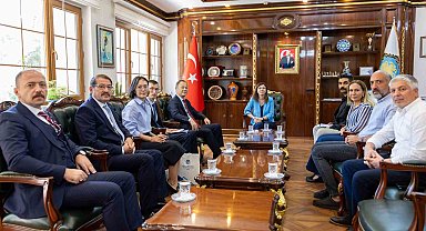 Kırgızistan'ın Ankara Büyükelçisi'nden DBB'ye ziyaret