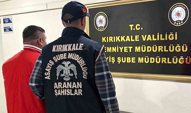 Kırıkkale'de aranan 2 hükümlü yakalandı