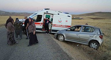 Kırıkkale'de otomobil takla attı: 4 yaralı