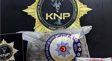 Kırklareli'de uyuşturucu operasyonu: 2 tutuklama