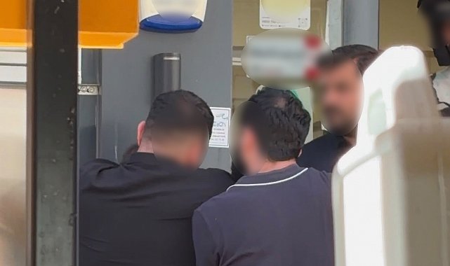 Kırklareli'nde bir şahsın babasını darbettiği anlar kameraya yansıdı