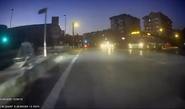Kırmızı ışıkta geçen otobüs şoförü: "Ne olacak cezamızı çekeriz"