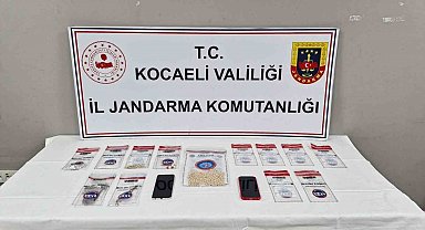 Kocaeli'de uyuşturucu operasyonu: Bin 12 uyuşturucu hap ele geçirildi