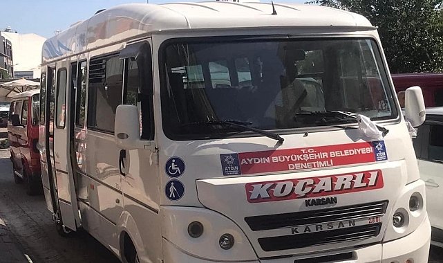 Koçarlı Aydın hattında minibüs saatleri güncellendi