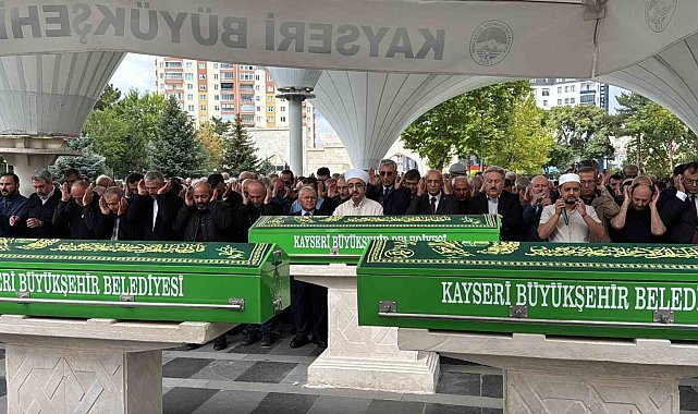 Kocasinan Kurucu Belediye Başkanı Alçı, son yolcuğuna uğurlandı