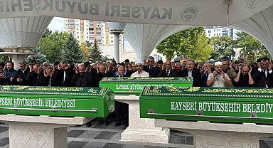 Kocasinan Kurucu Belediye Başkanı Alçı, son yolcuğuna uğurlandı