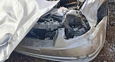 Kontrolden çıkan otomobil takla attı: 1 ölü, 2 yaralı