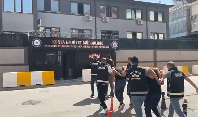 Konya Emniyeti'nin 'Kıskaç'ından kaçamadılar