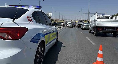 Konya'da 6 araçlı zincirleme kaza: 1 yaralı