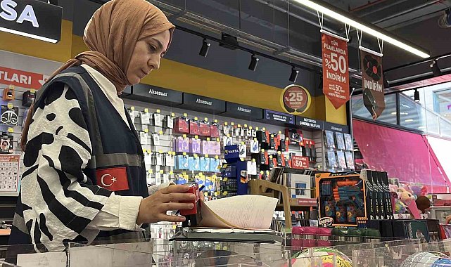 Konya'da okul öncesi kırtasiyelere denetim