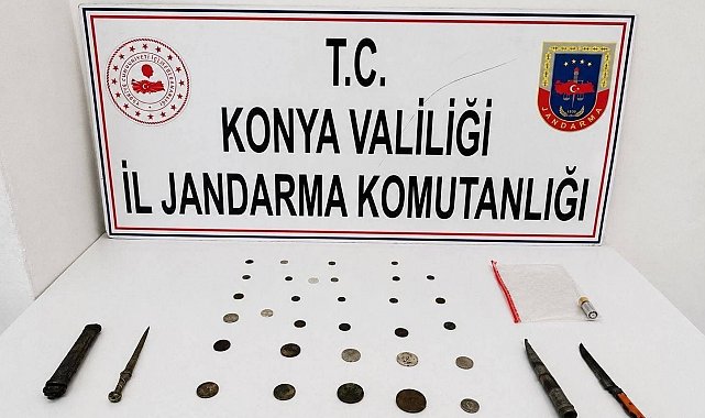 Konya'da tarihi eser operasyonu