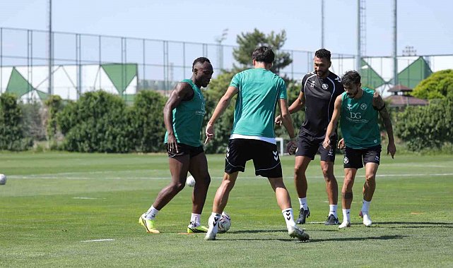 Konyaspor, Erzurumspor FK maçı hazırlıklarını tamamladı