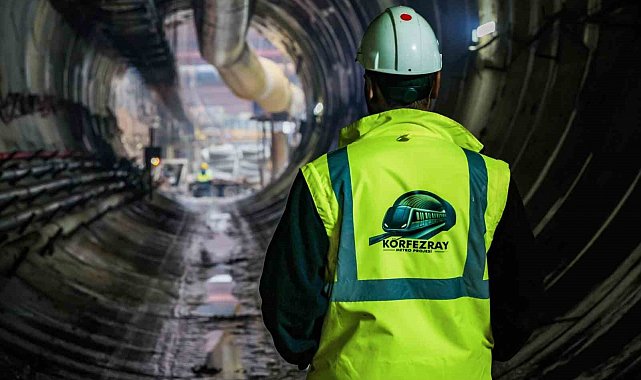Körfezray'da tünel kazılarında 8 bin 278 metre aşıldı