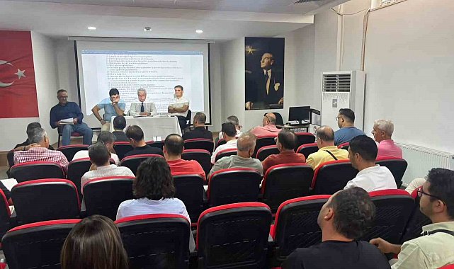 Köşk'te okul müdürleri yeni eğitim yılı için toplandı