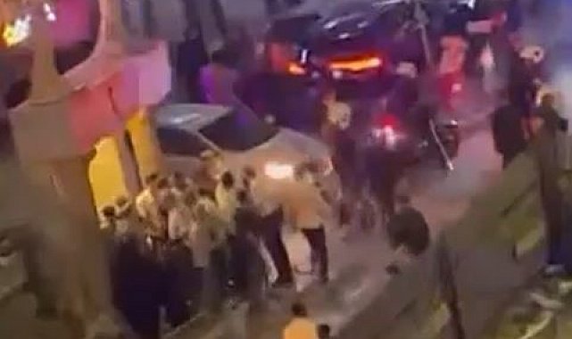Küçükçekmece'de düğünde çıkan kavga sokağa taştı
