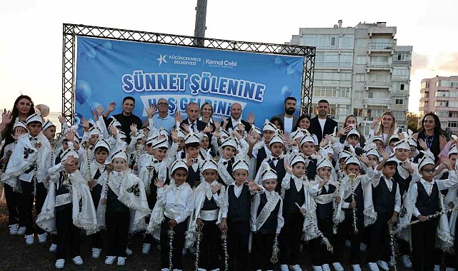 Küçükçekmece'de toplu sünnet şöleni coşkusu