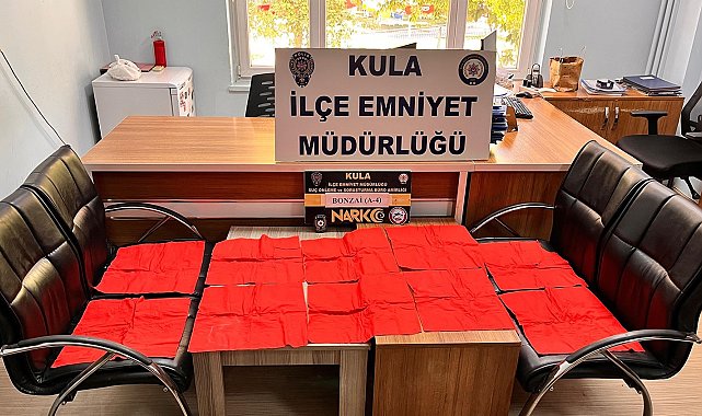 Kula'da zehir tacirlerine darbe: 1 şüpheli tutuklandı