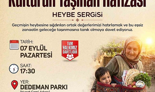 Kültürün taşınan hafızası: Heybe Sergisi, Sanat Melikgazi'de kapılarını açıyor