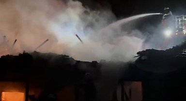 Kulu'da müstakil evde yangın