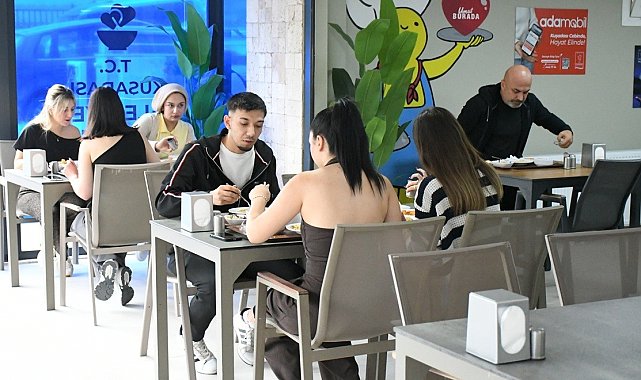 Kuşadası'nda Kent Lokantası her gün 500 kişiyi ağırlıyor