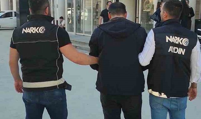 Kuşadası'nda uyuşturucu operasyonunda yakalanan şüpheli tutuklandı