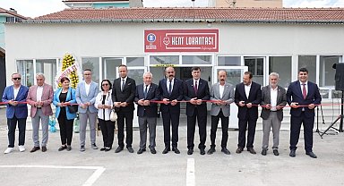 Kütahya'da Zafertepe Kent Lokantası hizmete açıldı