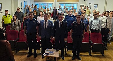 Kuyucak'ta okul güvenliği toplantısı yapıldı