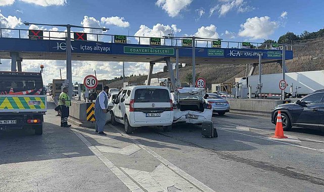 Kuzey Marmara Otoyolu'nda zincirleme kaza: 2 yaralı