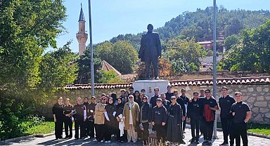Lise öğrencileri Kütahya'nın tarihi mirasını keşfetti