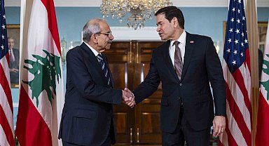 Lübnan Başbakanı Salam, ABD Dışişleri Bakanı Rubio ile bir araya geldi