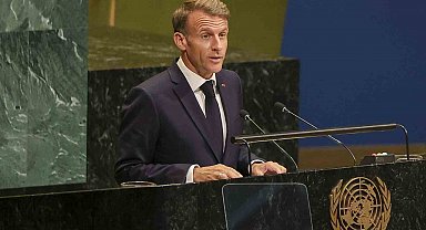 Macron: "Gazze karşısında eylemsiz kalmaya devam edersek ne gibi bir güvenilirliğimiz olabilir?"