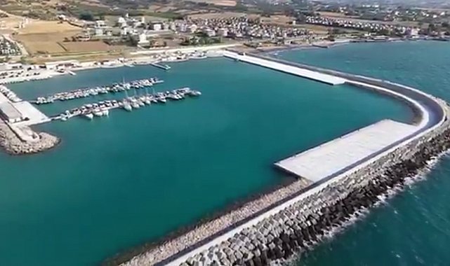 Madenli Yat Limanı'nda kapasite artırımı için çalışmalar sürüyor