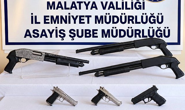 Malatya'da iş yeri kurşunlama olaylarına 5 tutuklama