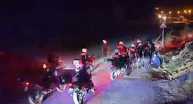 Malatya'da motosikletli polislerden asayiş uygulaması