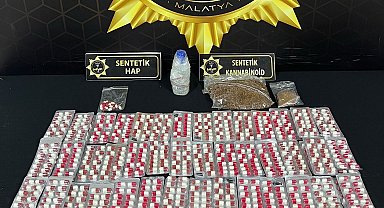 Malatya'da uyuşturucu operasyonunda 2 tutuklama