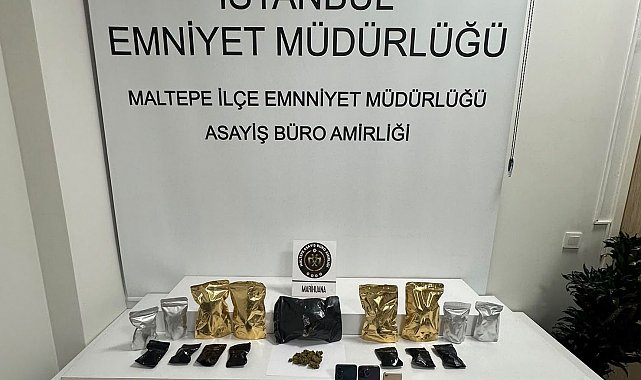Maltepe'de zula araç operasyonu: 770 gram uyuşturucu ve nakit para ele geçirildi