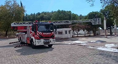 Manavgat İtfaiyesine 42 metre merdivenli ve çok maksatlı 2 yeni araç