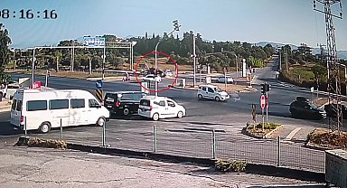 Manavgat'ta feci kaza kamerada: 1 yaralı