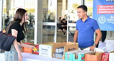 Manisa Büyükşehir Belediyesinden öğrencilere 'Hoş Geldin' karşılaması