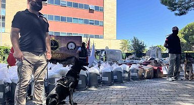 Manisa'da tarihi uyuşturucu operasyonu: Piyasa değeri yaklaşık 1 milyar TL